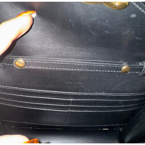 CELINE Shiny Calfskin Triomphe Margo Wallet on Chain - Picture 10 of 13